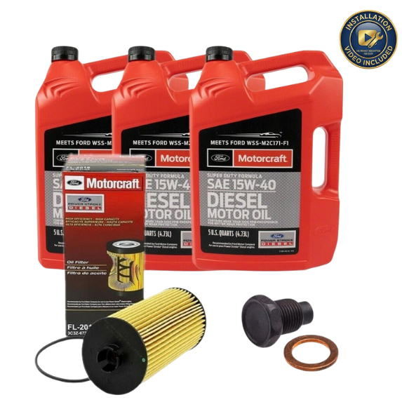 How to Change Oil on a 6.0L & 6.4L Powerstroke Diesel (Complete Guide for Ford Super Duty Owners)