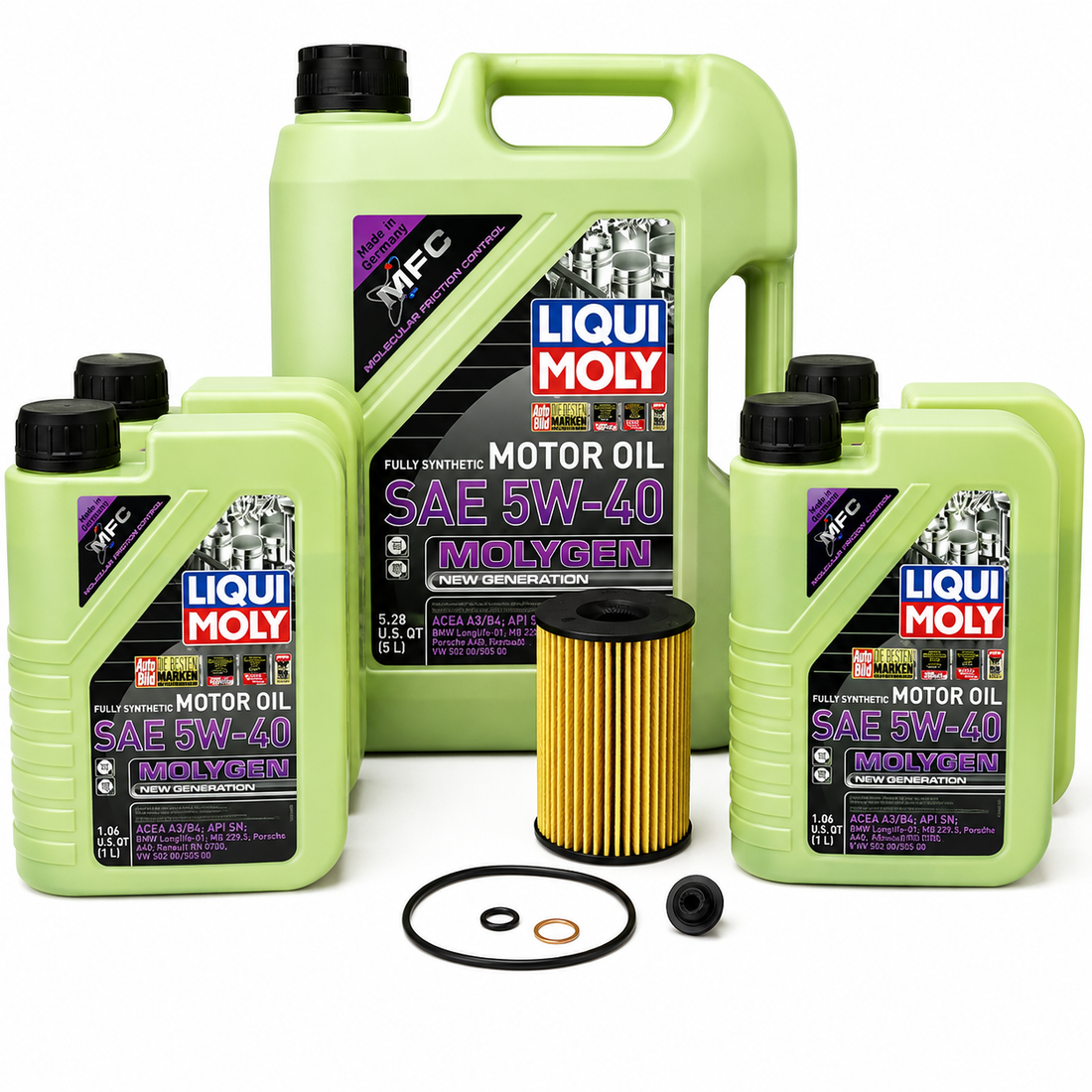 BMW 5W-40 Oil Change Guide – 550i, 650i, 750i & ALPINA B7