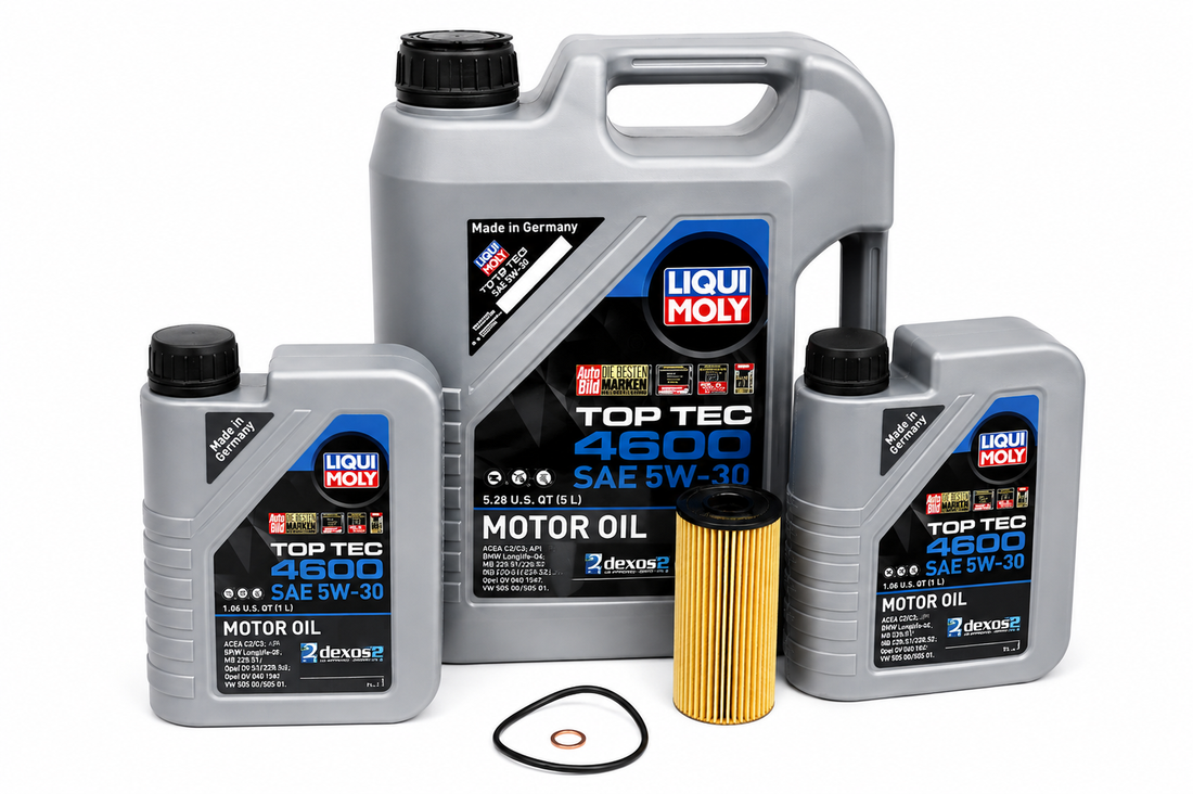 BMW B58 0W-20 Oil Change Guide – Liqui Moly Top Tec 6600 LL-17 FE+
