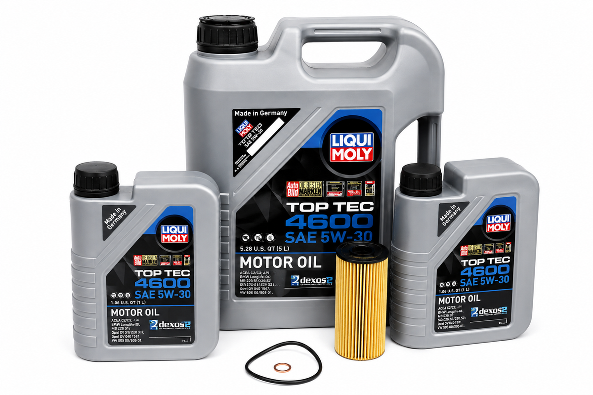 BMW B58 0W-20 Oil Change Guide – Liqui Moly Top Tec 6600 LL-17 FE+
