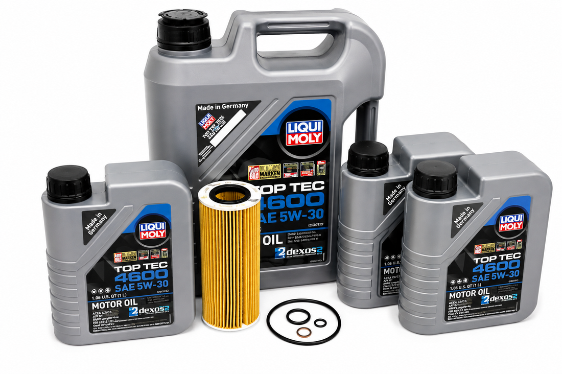 BMW M57 Diesel 5W-30 Oil Change Guide – Liqui Moly Top Tec 4600