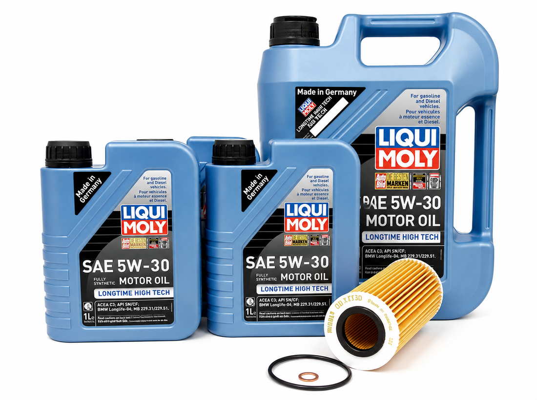BMW M57 Diesel 5W-30 Oil Change Guide – Liqui Moly Longtime High Tech