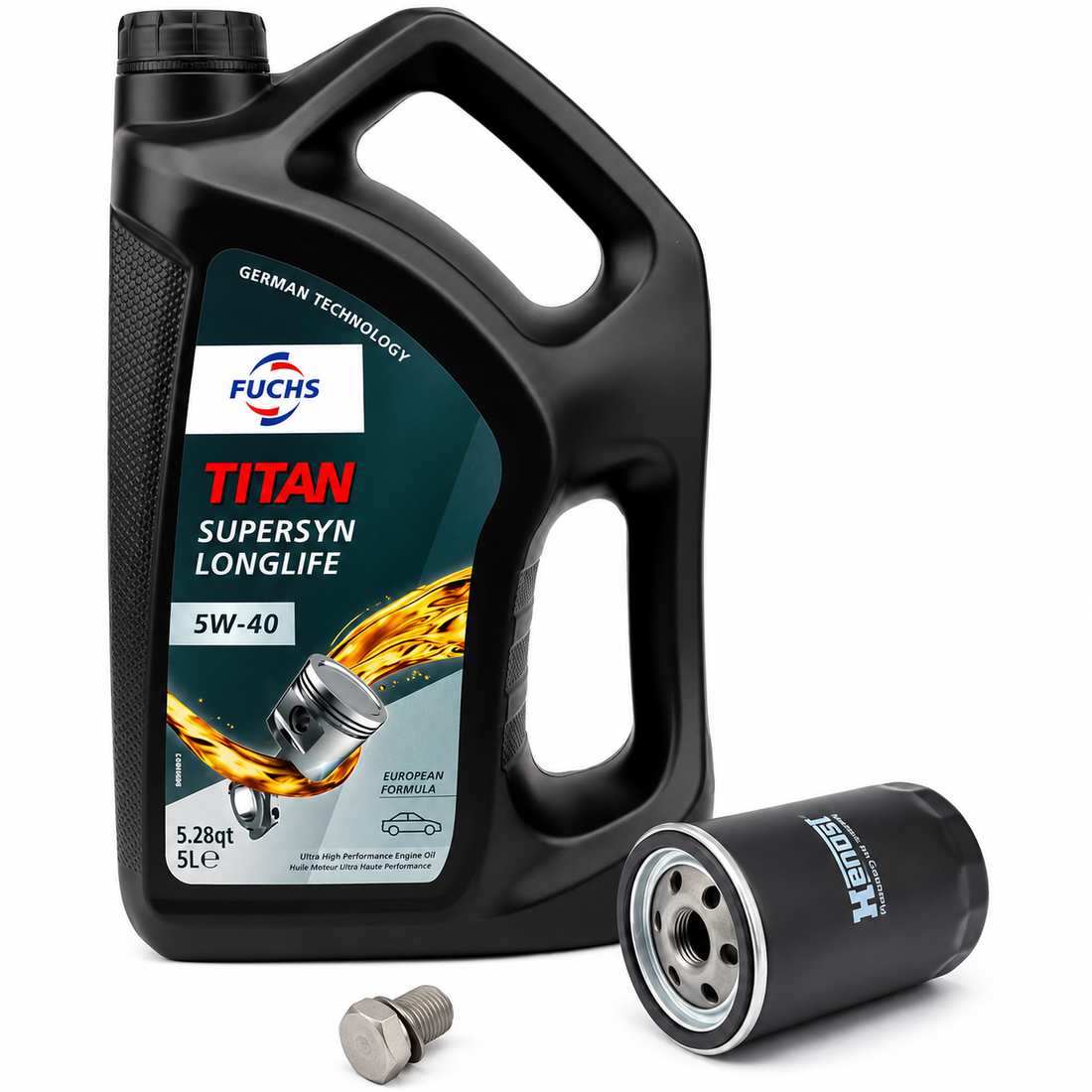 Volkswagen 1.8T & 2.0L 5W-40 Oil Change Guide – FUCHS TITAN