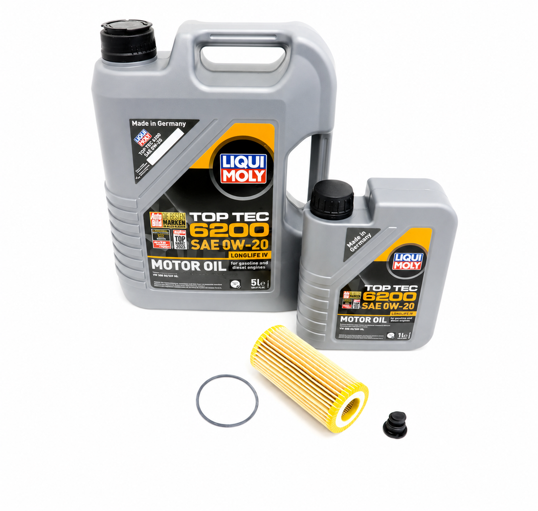 Volkswagen 0W-20 Oil Change Guide – Liqui Moly Top Tec 6200