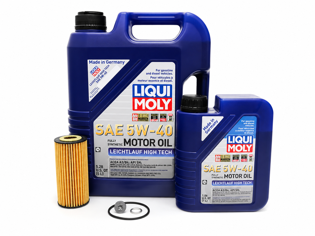 VW Beetle, Jetta & Passat 1.8T 5W-40 Oil Change Guide