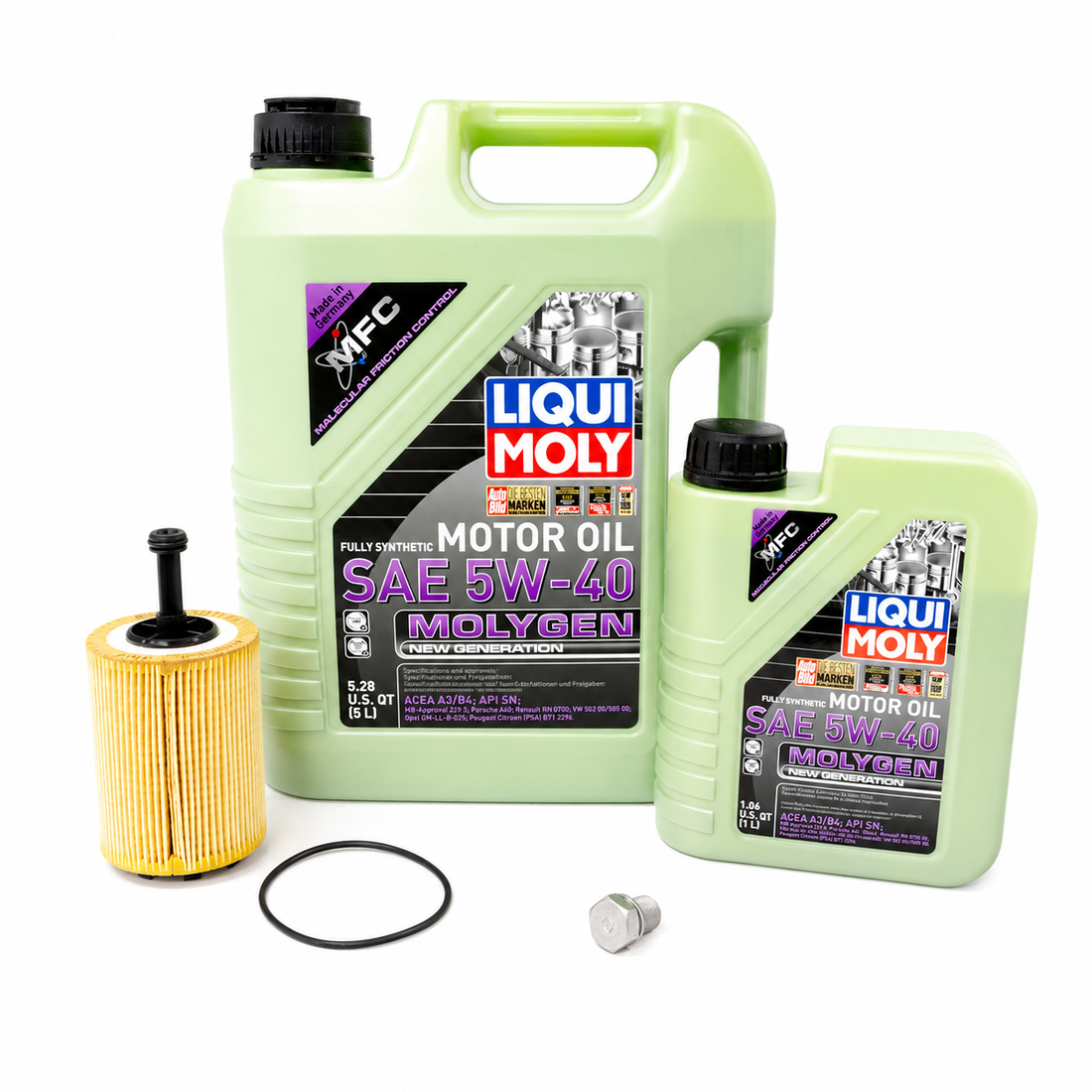 Volkswagen VR6 Molygen 5W-40 Oil Change Guide
