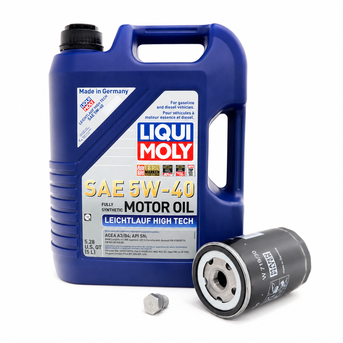 Volkswagen Beetle, Golf & Jetta 1.8T/2.0L Oil Change Guide