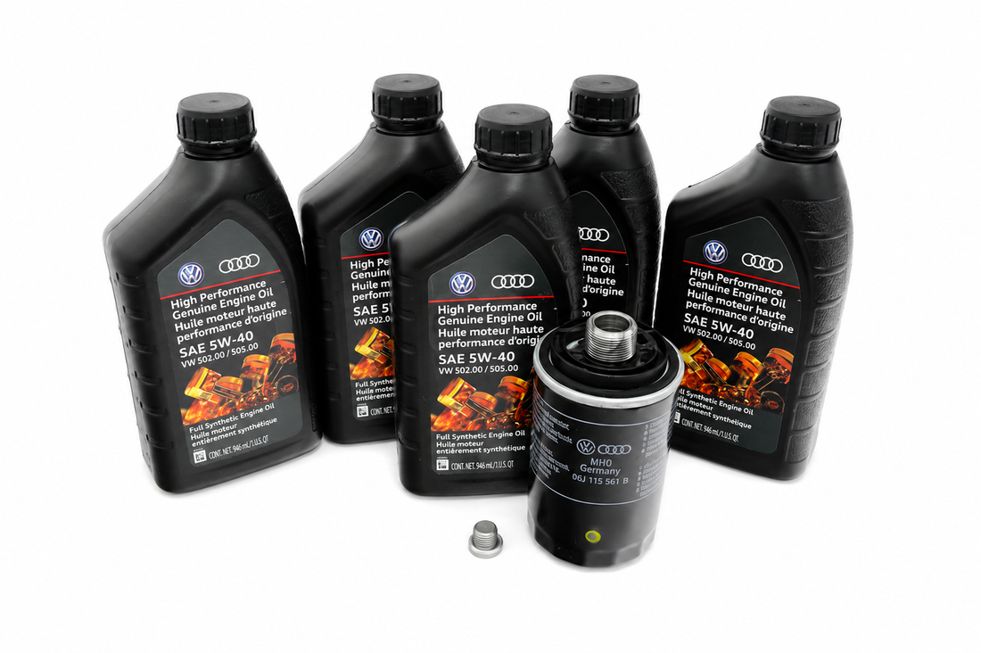 Volkswagen 2.0T Genuine 5W-40 Oil Change Guide