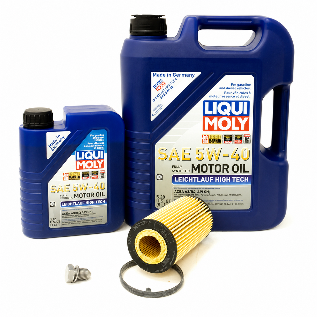 Volkswagen 2.5L Jetta, Rabbit, Golf, Beetle and Passat 5W-40 Oil Change Guide