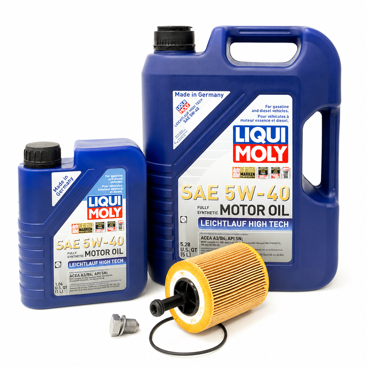 Volkswagen VR6 5W-40 Oil Change Guide
