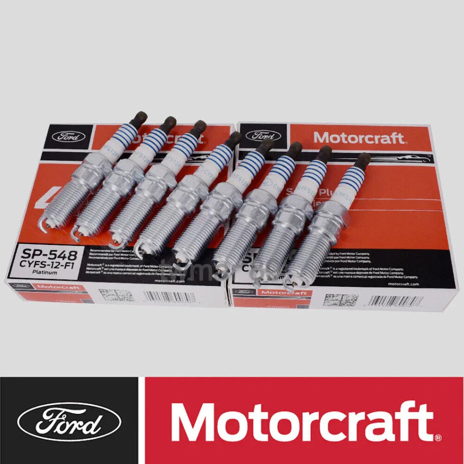 Motorcraft SP-548 Spark Plug 8-Pack — Complete Guide for Ford F-150 & Mustang 5.0L Coyote V8 Owners