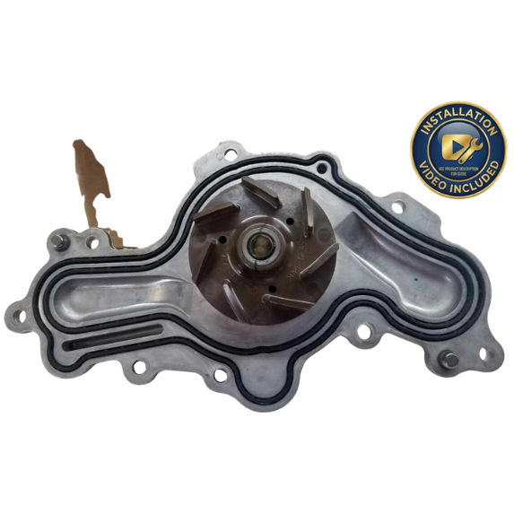 Motorcraft PW-515 Water Pump for Ford & Lincoln – Fits Explorer, Taurus, Edge, Flex, MKS – 3.5L / 3.7L V6 – OEM Replacement + Installation Video Included
