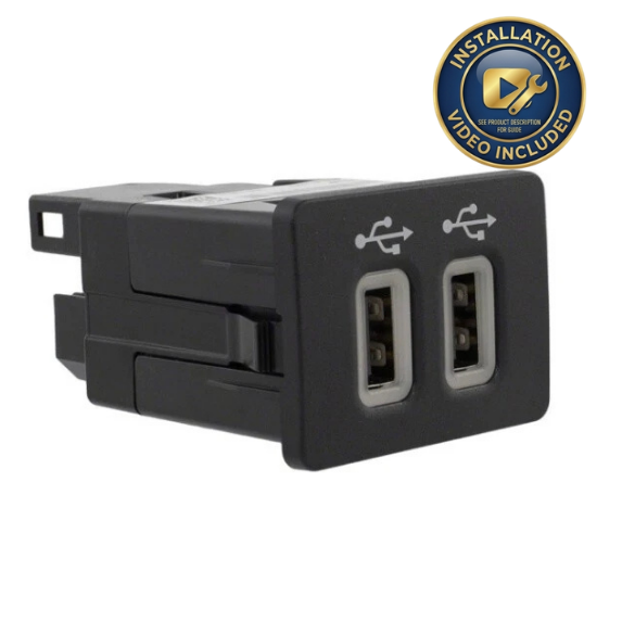 Ford Apple CarPlay USB Hub Upgrade Module (2017–2023) Sync 3 Interface – Plug & Play + FREE Install Video