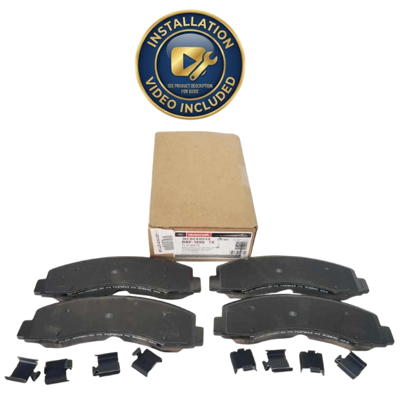 Motorcraft BRF1899 Front Brake Pads for Ford F-150 Expedition Lincoln Navigator | OEM Replacement + Installation Guide
