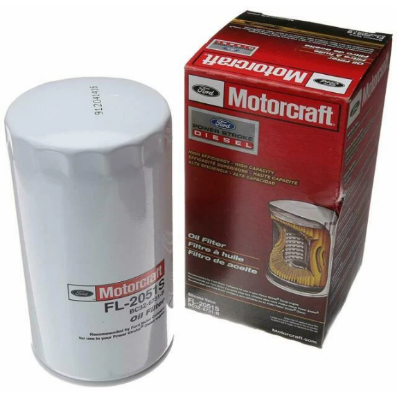 Motorcraft FL-2051S Oil Filter for 6.7L Powerstroke Diesel | Fits Ford F-250 F-350 F-450 F-550 | OEM + Installation Video