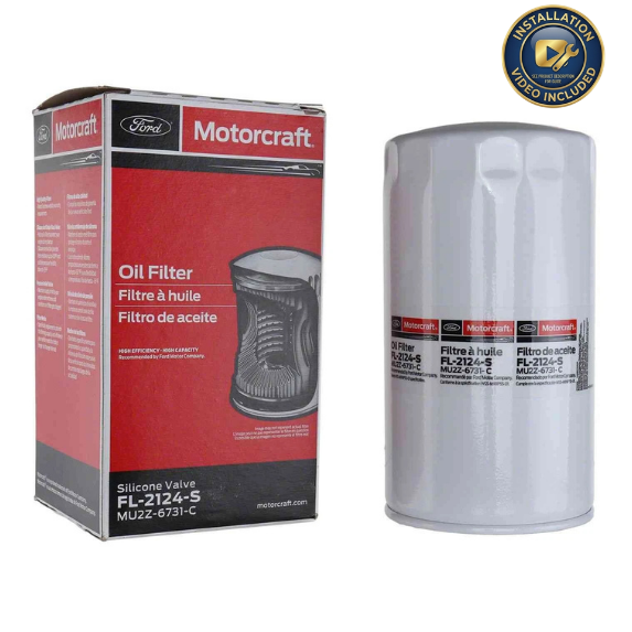 Ford 6.7 Powerstroke Oil Change Kit – Motorcraft 15W-40 Diesel Oil & OEM Filter (F-250 to F-550) w/ Install Guide