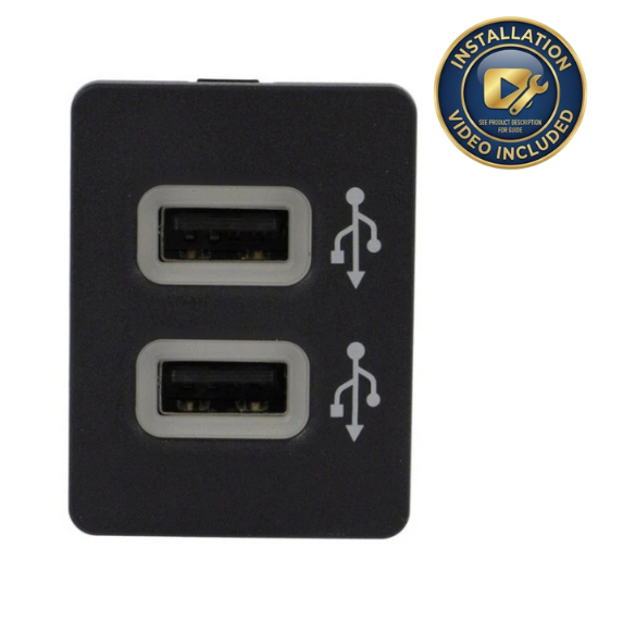 Ford Apple CarPlay USB Hub Upgrade Module (2017–2023) Sync 3 Interface – Plug & Play + FREE Install Video