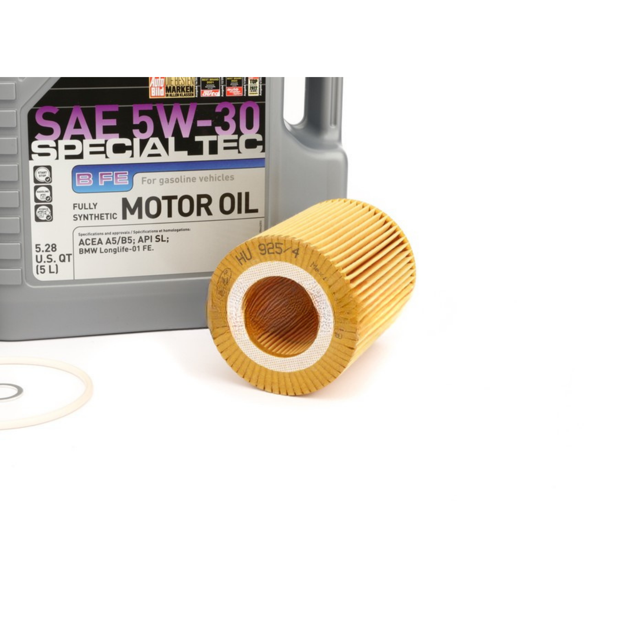 Volvo 6-Cyl Oil Change Kit 5W30 Liqui Moly | S60 S80 V70 XC60 XC70 XC90