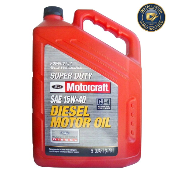 Motorcraft Total Service Kit for Ford 6.7L Powerstroke Diesel (2011–2016 F-250 F-350 F-450) – Oil, Air & Fuel Filters + Additives + Installation Video