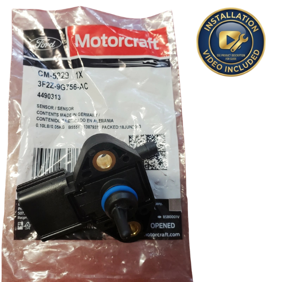 Motorcraft CM-5229 Sensor for Ford Powerstroke Diesel (6.0L / 6.4L / 6.7L) – OEM Replacement + FREE Install Video