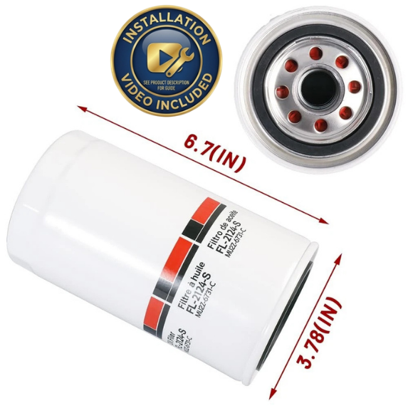 Motorcraft FL-2051S Oil Filter for 6.7L Powerstroke Diesel | Fits Ford F-250 F-350 F-450 F-550 | OEM + Installation Video
