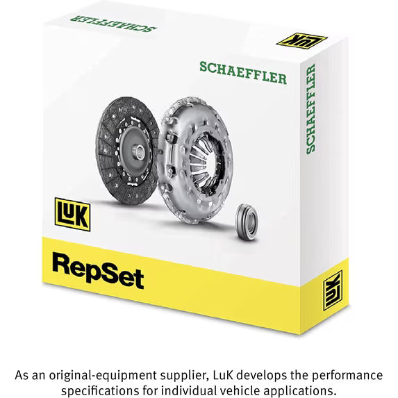 LuK 04-275 RepSet Pro Clutch Kit with Slave Cylinder for Chevrolet Cruze 2012–2015 1.4L 1.8L 228mm