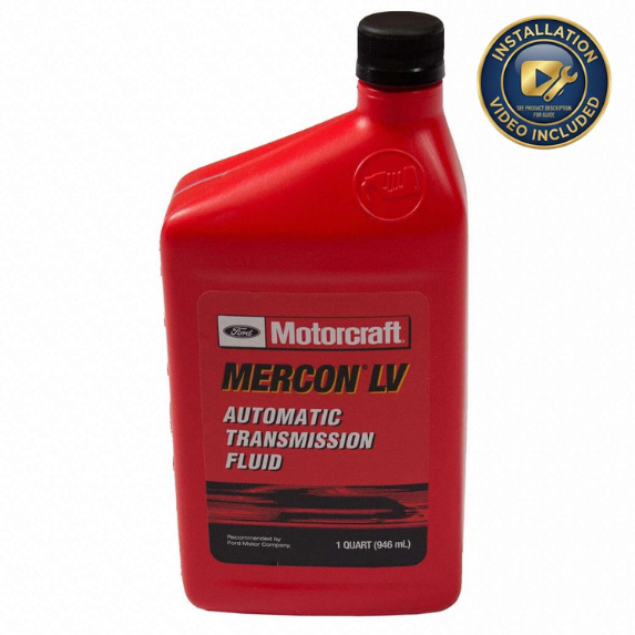8x Transmission Filter & Oil Pan Gasket Kit for Ford 6R80 – Motorcraft Mercon LV Replacement – Fits F-150, Expedition, Mustang – Includes Installation Video Guide