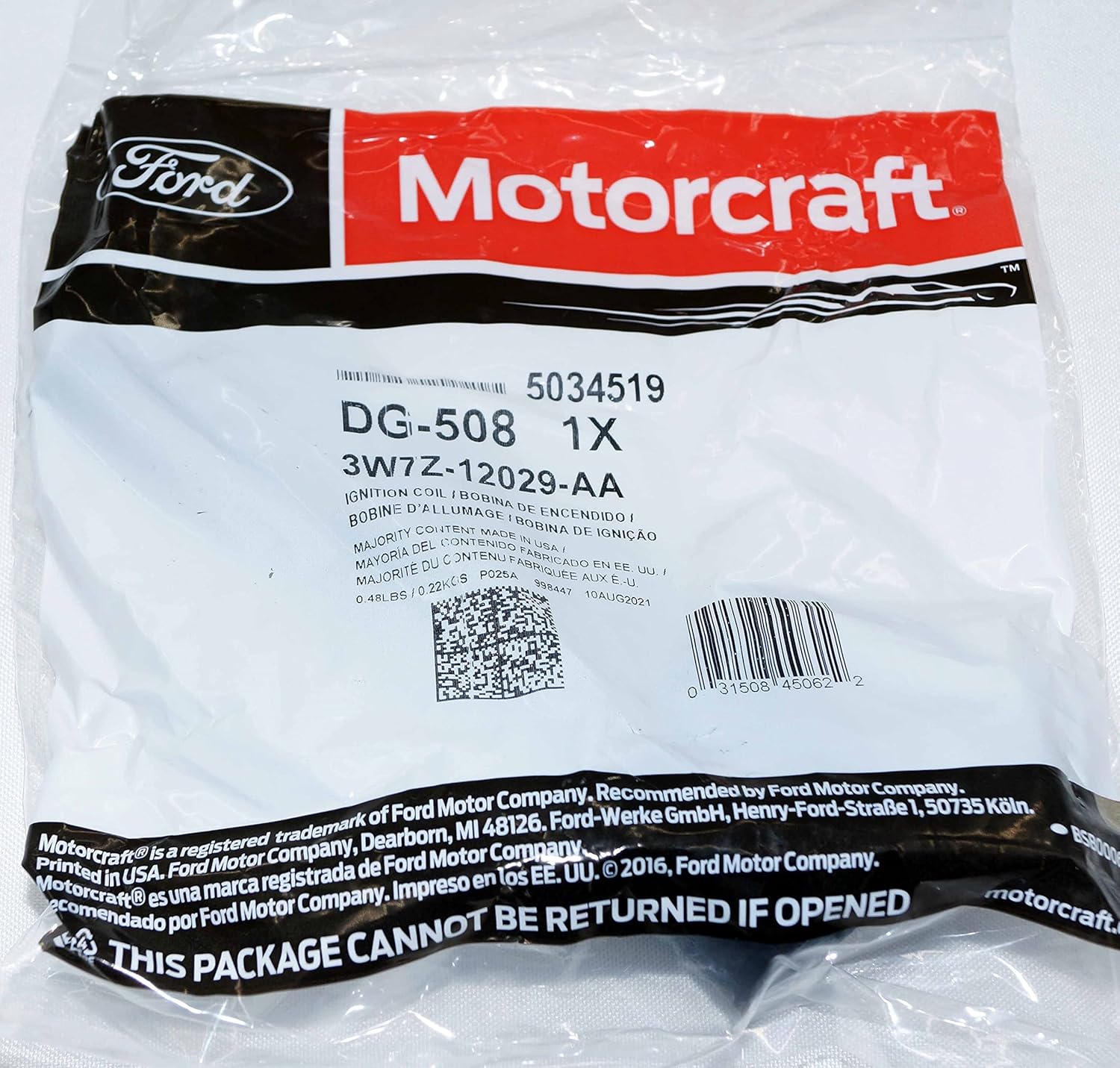 Motorcraft DG-508 Ignition Coil | Ford F-150 F-250 Expedition Mustang 4.6L 5.4L + Install Video
