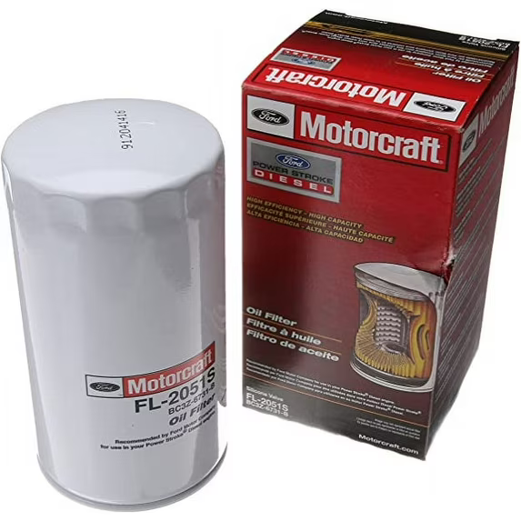 Motorcraft FL-2051S Oil Filter for 6.7L Powerstroke Diesel | Fits Ford F-250 F-350 F-450 F-550 | OEM + Installation Video