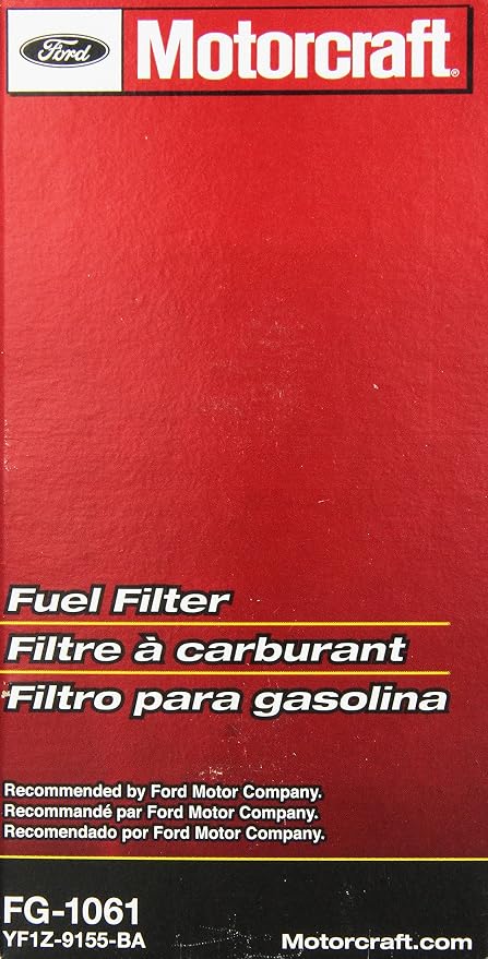 Genuine Motorcraft FG-1061 In-Line Fuel Filter | Ford Ranger 2001-2003 (From 5/14/01) + Free Install Video