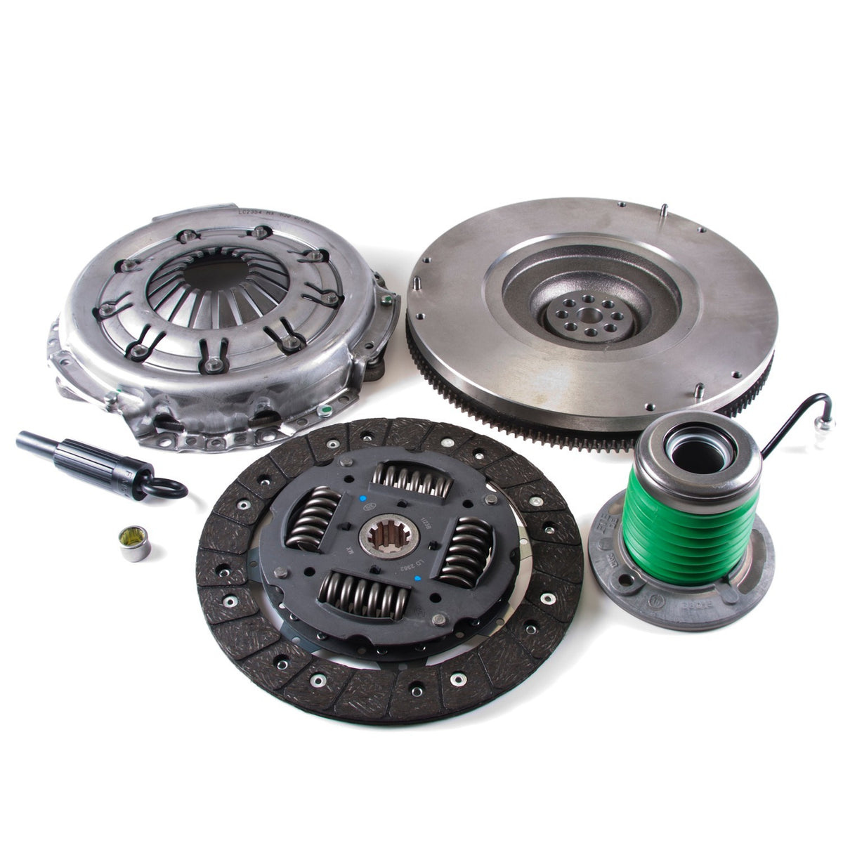 LuK 07-202 clutch conversion kit with solid flywheel and slave cylinder for 2005–2010 Ford Mustang 4.0L V6