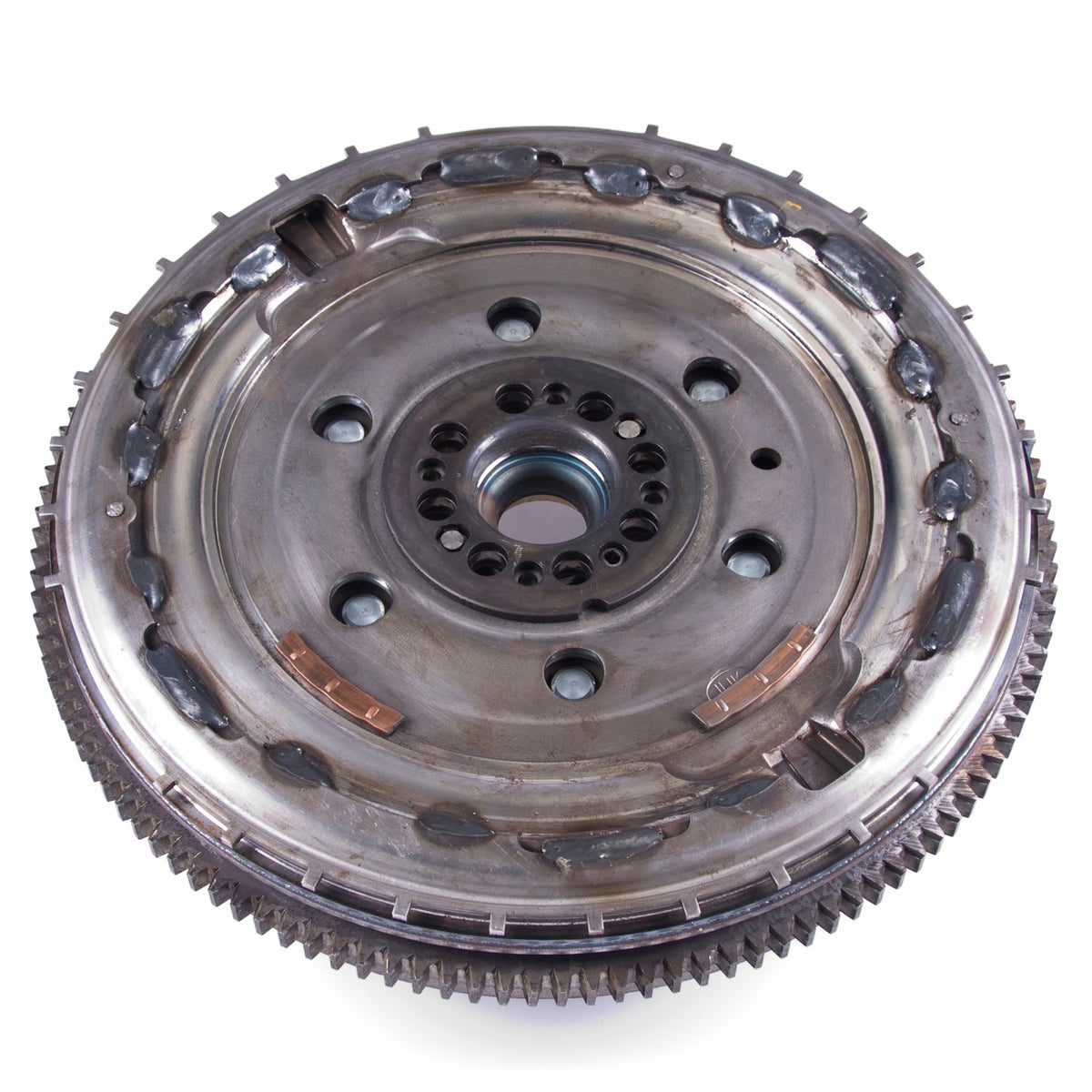 LuK 06-082 clutch kit with DMF103 dual mass flywheel and internal slave cylinder for selected Nissan 350Z 370Z Infiniti G35 and G37 vehicles