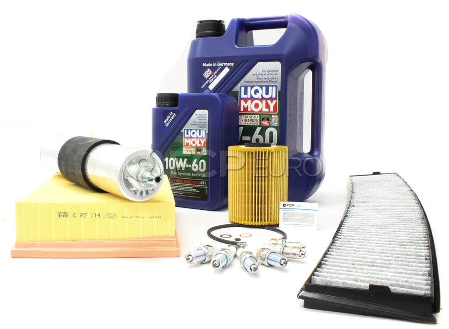 BMW E46 M3 Inspection 2 Service Kit | Oil, Filters, Spark Plugs