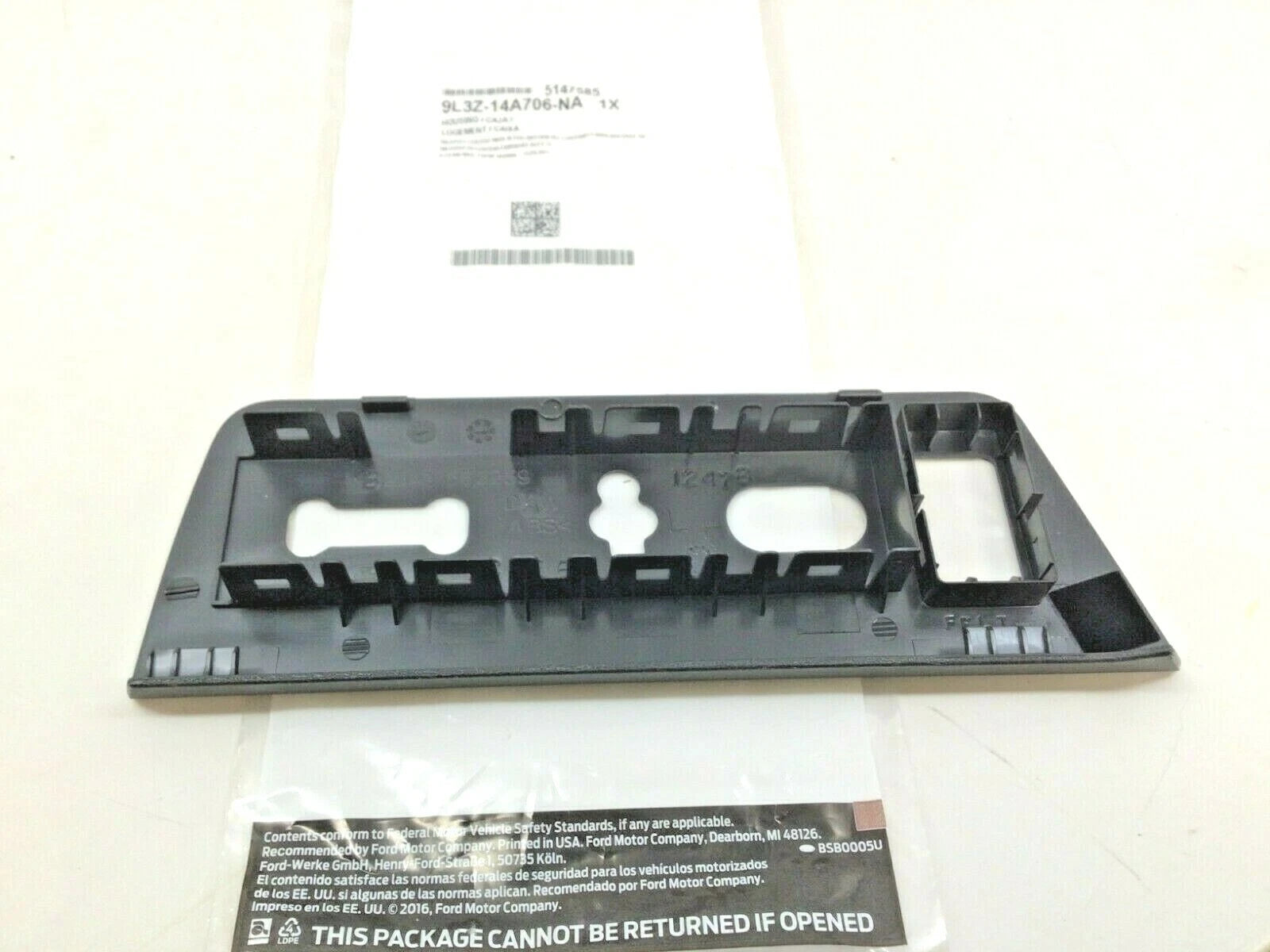 Ford F-150 Power Seat Switch Housing Bezel 2009–2014 Driver Side | OEM 9L3Z-14A706-NA + Install Video
