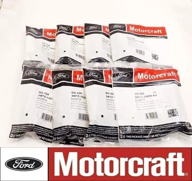 Motorcraft DG-508 Ignition Coil 8-Pack | Ford F-150 F-250 Expedition 4.6L 5.4L V8 + Install Video