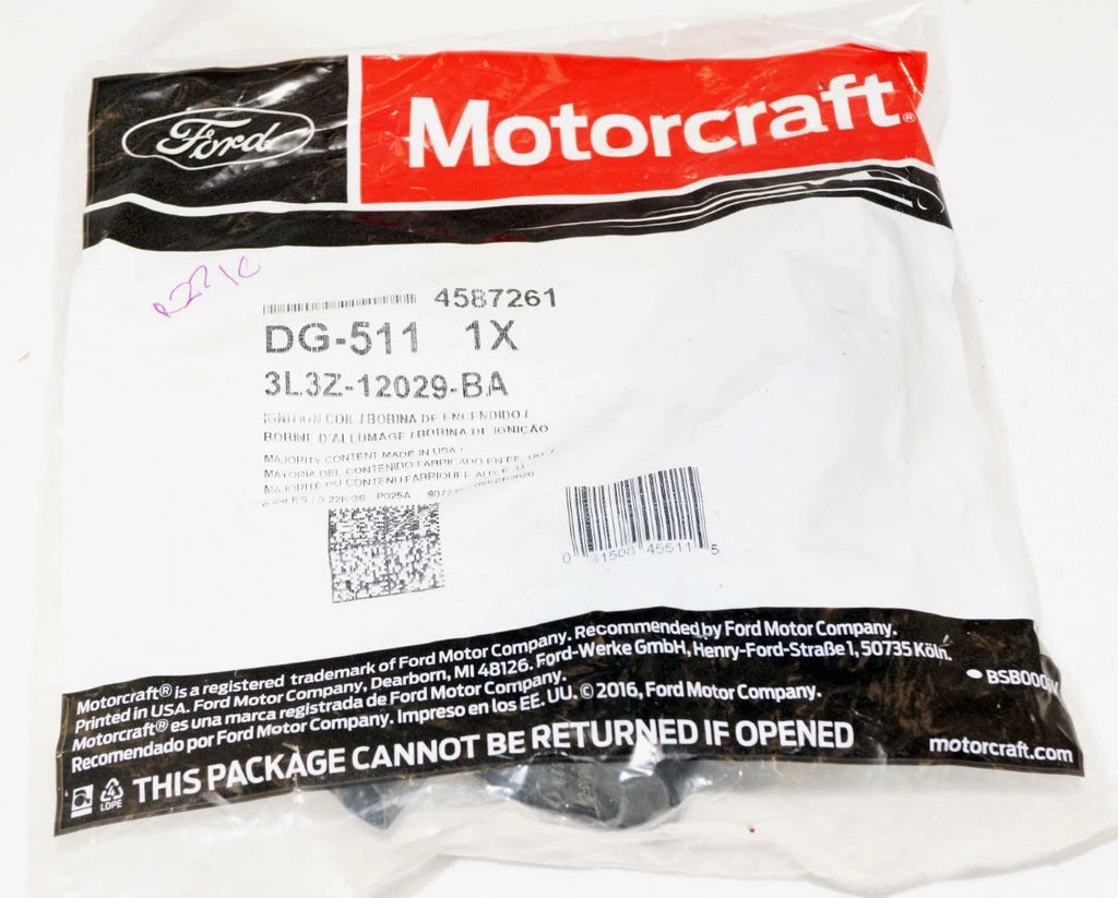 Motorcraft DG-511 Ignition Coil | Ford F-150 F-250 F-350 Expedition Mustang 4.6L 5.4L 6.8L + Install Video