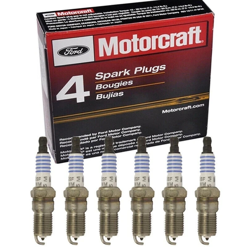 Motorcraft SP-433 Spark Plug 6-Pack | Ford Escape Taurus Five Hundred Freestyle 3.0L V6 + Install Video