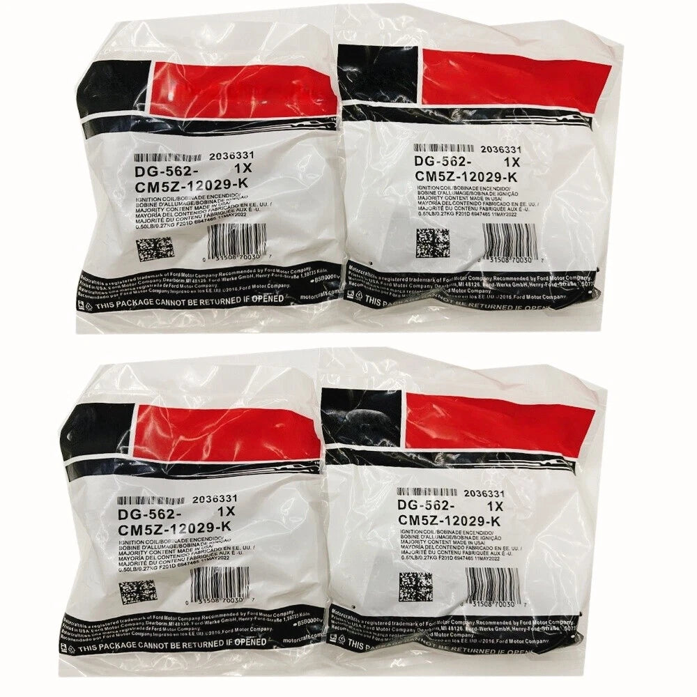 Motorcraft DG-562 Ignition Coil 4-Pack | Ford Escape Fusion Edge Explorer Mustang 2.0L 2.3L EcoBoost + Install Video