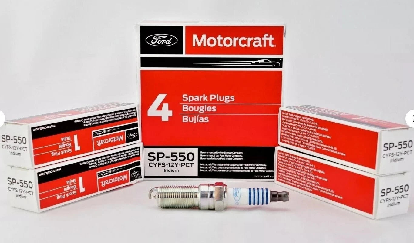 Motorcraft DG-562 + SP-550 Complete EcoBoost Tune-Up Kit | Ford Escape Fusion Edge Explorer Mustang 2.0L 2.3L + Install Video