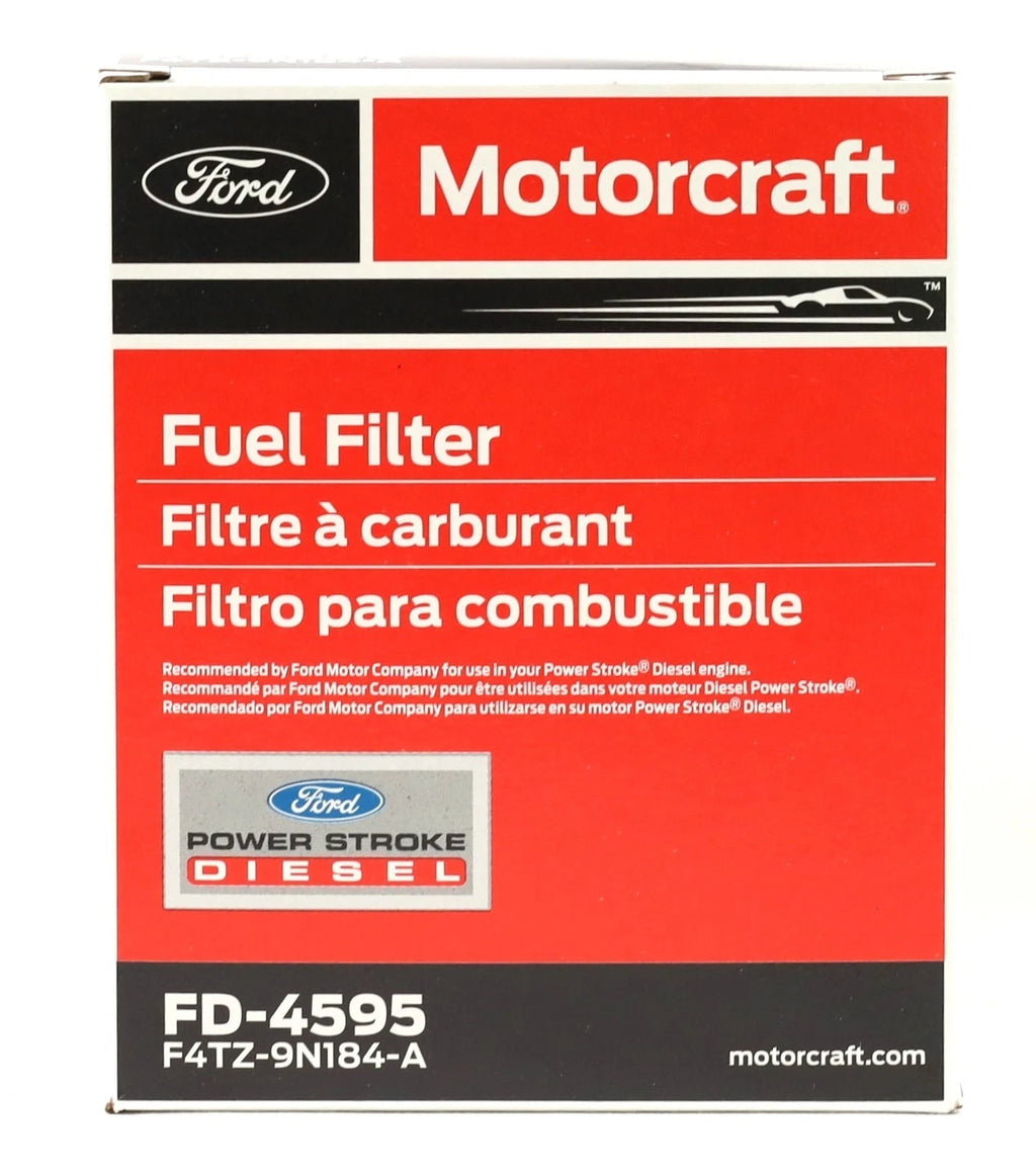 Motorcraft FD-4595 Diesel Fuel Filter | Ford F-250 F-350 1995-1997 7.3L Power Stroke + Free Install Video