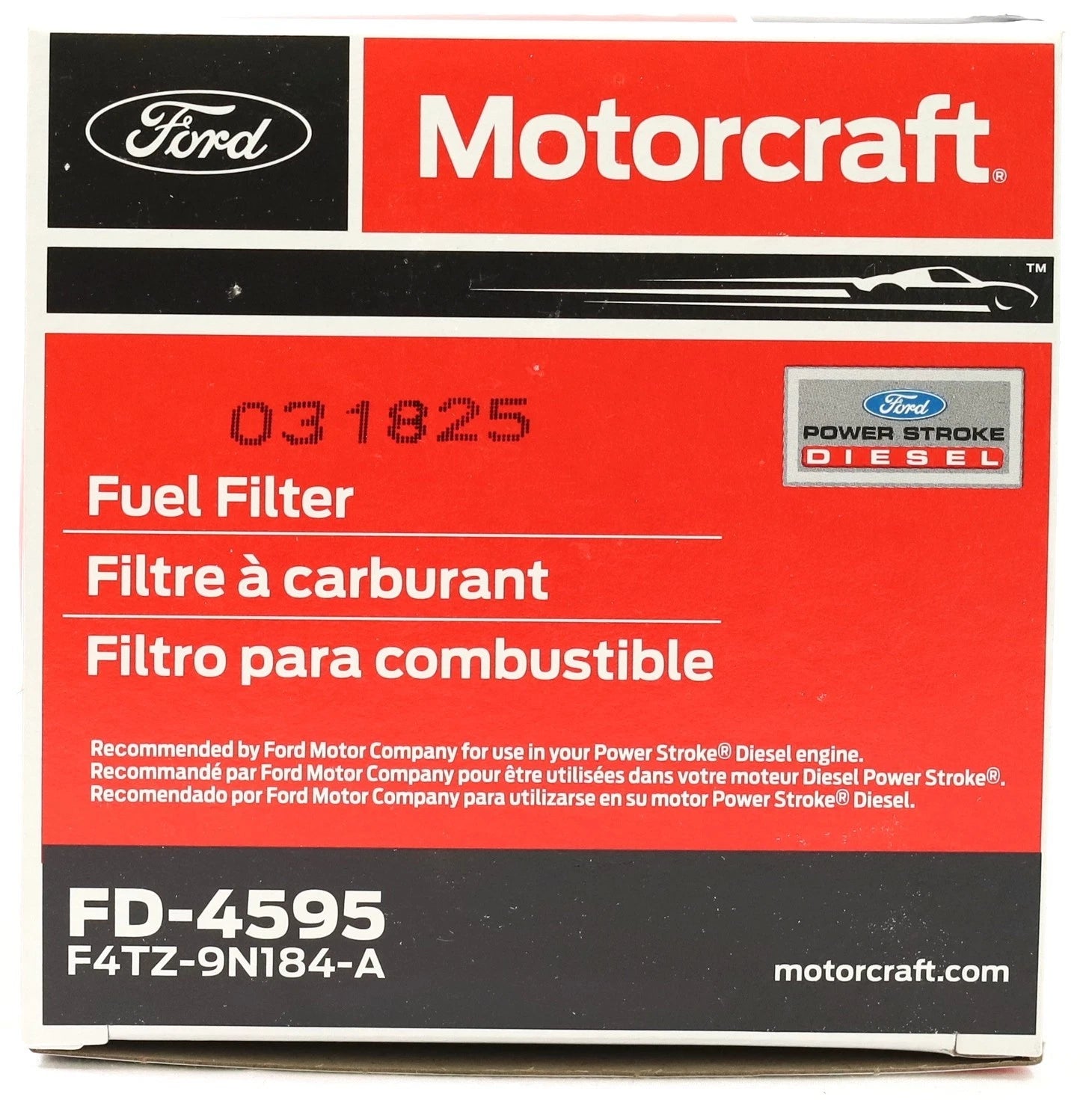 Motorcraft FD-4595 Diesel Fuel Filter | Ford F-250 F-350 1995-1997 7.3L Power Stroke + Free Install Video