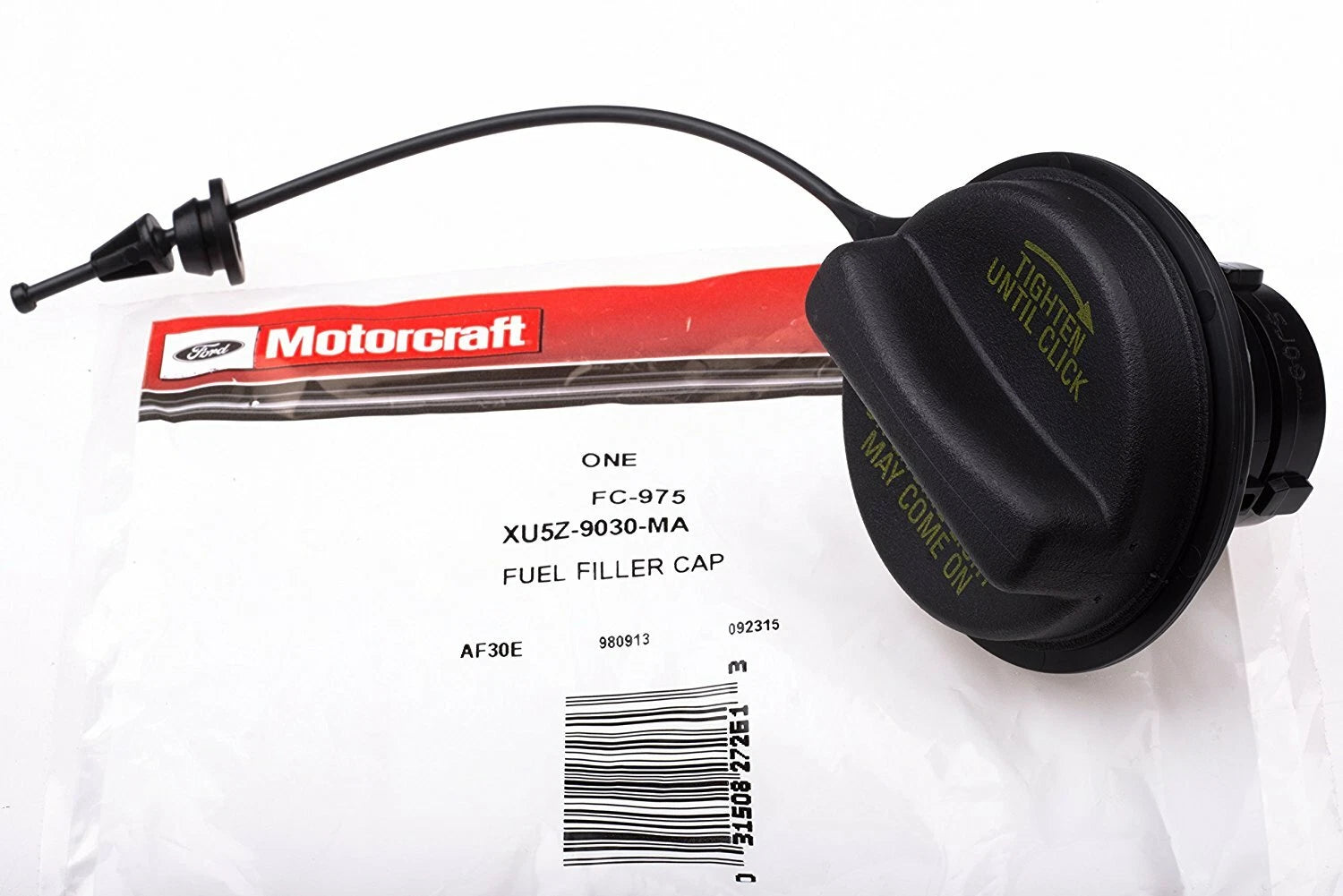 Genuine Motorcraft FC-975 Non-Locking Fuel Tank Cap | Ford XU5Z-9030-MA | F-150 F-250 F-450 F-550 E-Series 1997-2009 + Free Install Video
