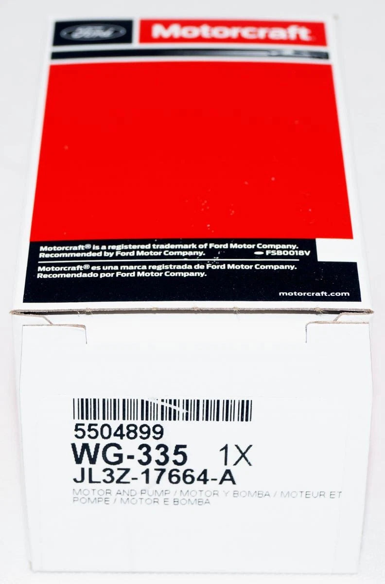 Genuine Motorcraft WG-335 Windshield Washer Pump | Ford JL3Z-17664-A | Fits 2008-2025 Ford Models + Free Install Video