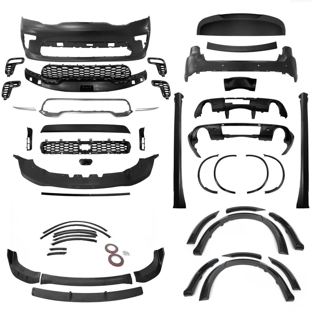 Vicrez VZ102526 Demon & Hellcat Style Widebody Kit for 2014–2026 Dodge Durango