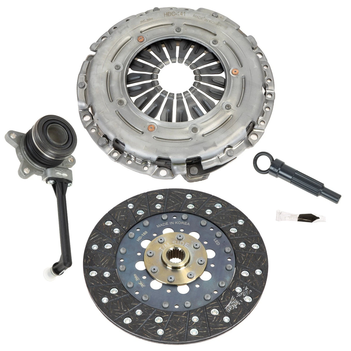 LuK 05-188 RepSet Pro Clutch Kit with Slave Cylinder for Hyundai Veloster Elantra & Kia Forte 1.6L Turbo