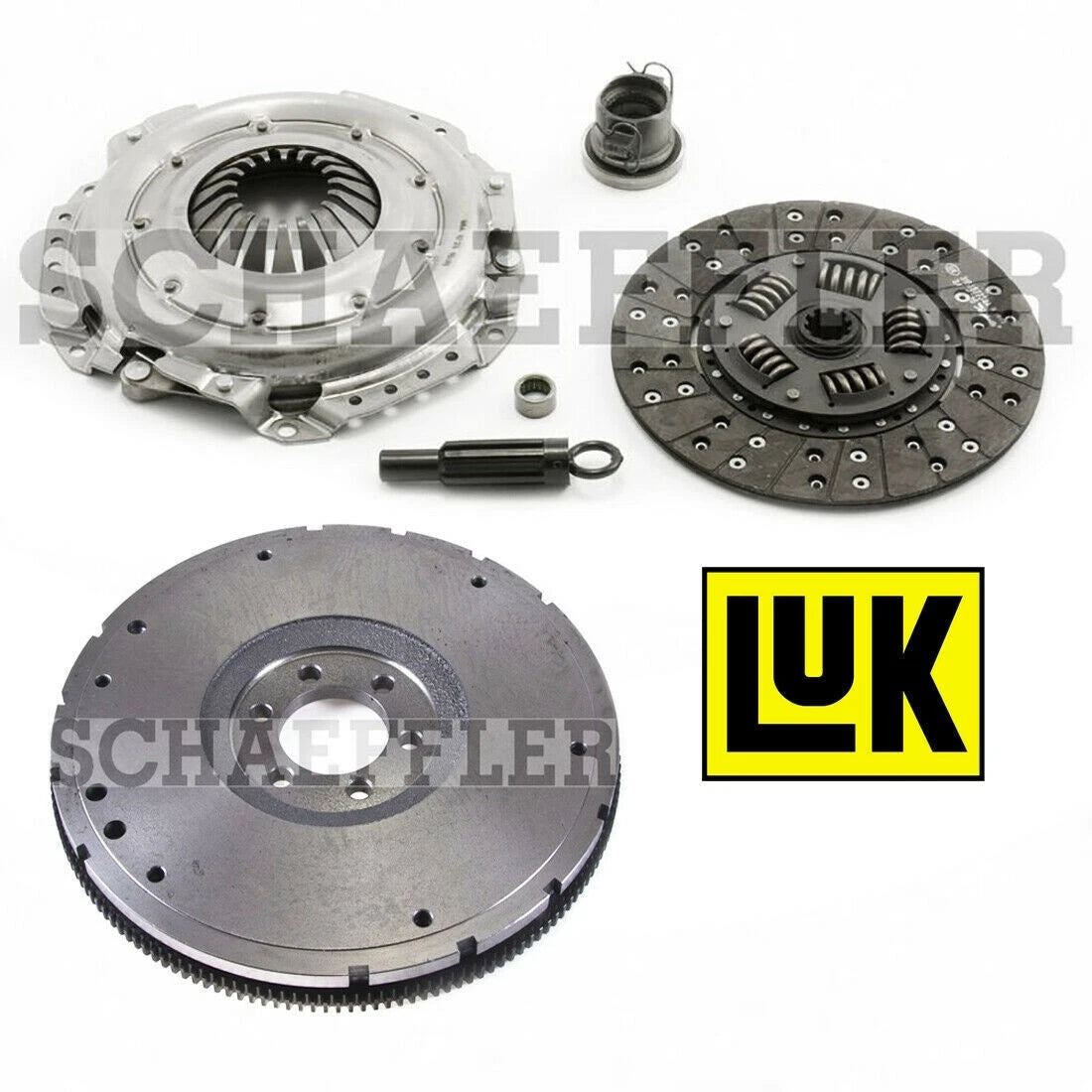LuK 05-065 Clutch Kit with LFW193 Flywheel for Jeep Wrangler TJ Cherokee XJ 4.0L