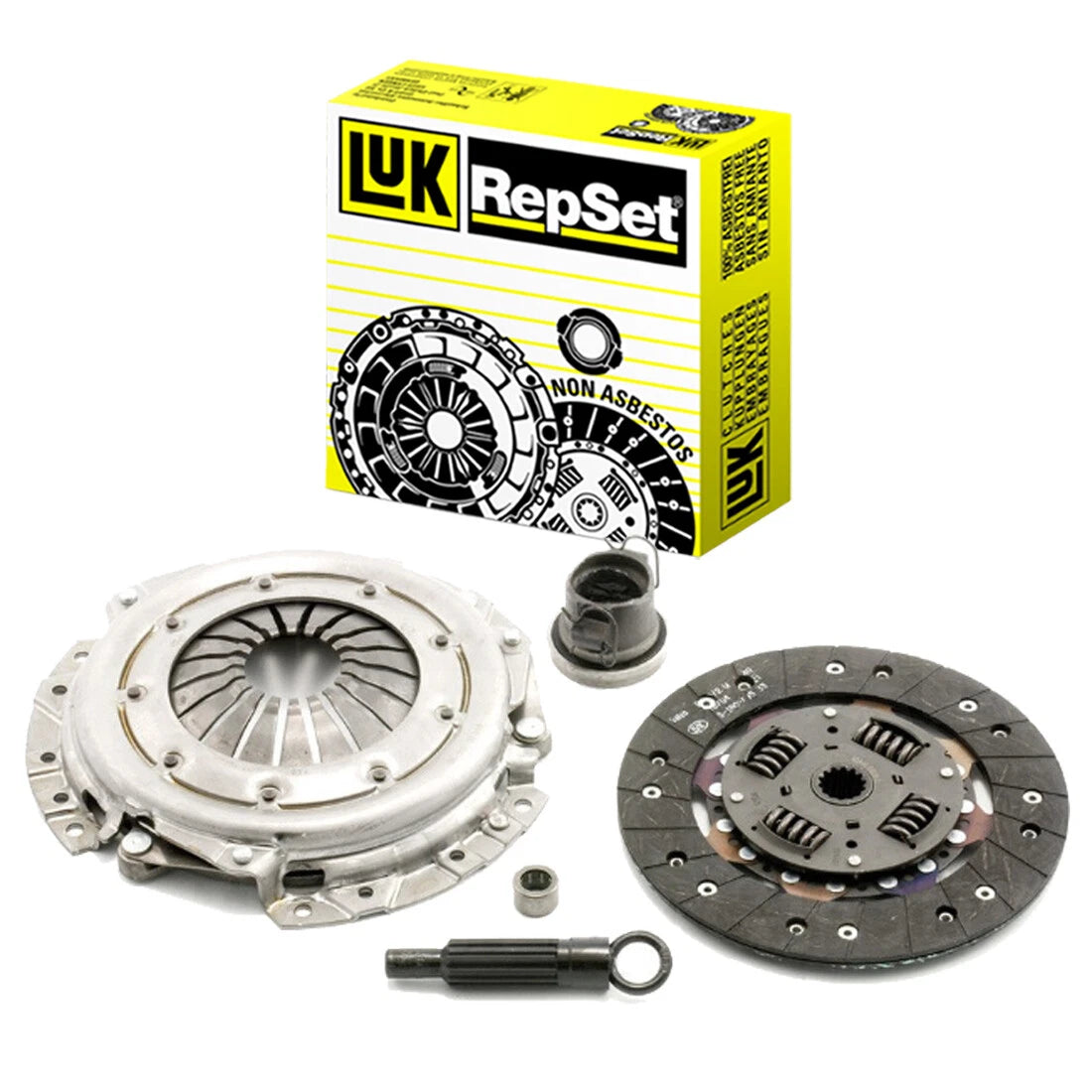LuK 01-040 Clutch Kit with LFW195 Flywheel for Jeep Cherokee Wrangler YJ TJ 2.5L