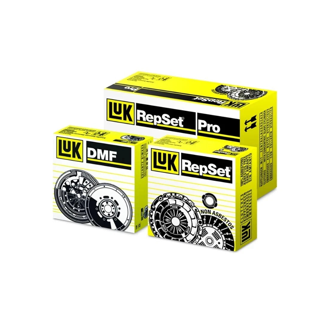 LuK 01-046 Clutch Kit & LFW390 Flywheel for 2007–2011 Jeep Wrangler JK 3.8L