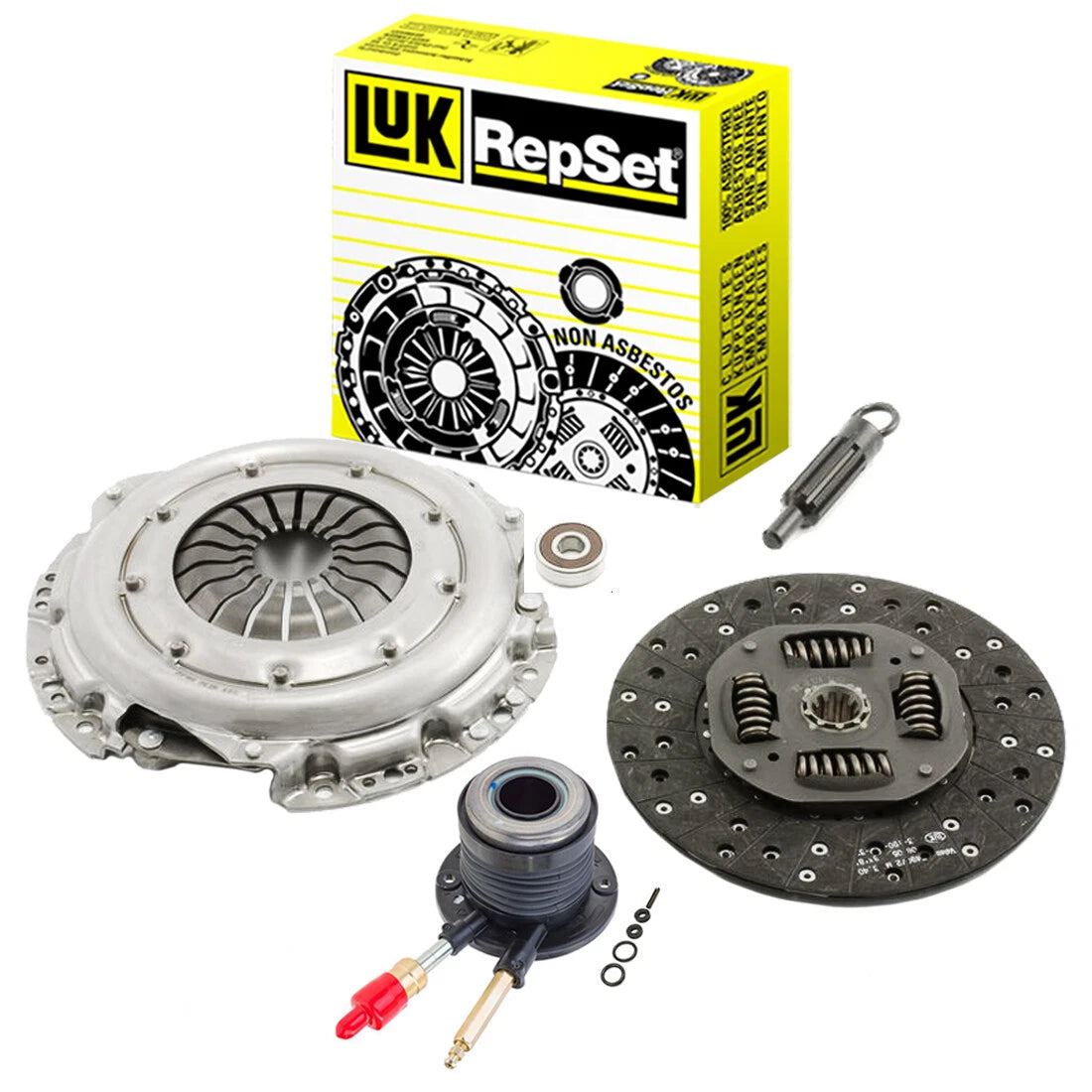 LuK 04-204 RepSet Pro Clutch Kit with LSC350B Slave Cylinder for Chevy Silverado & GMC Sierra 4.3L