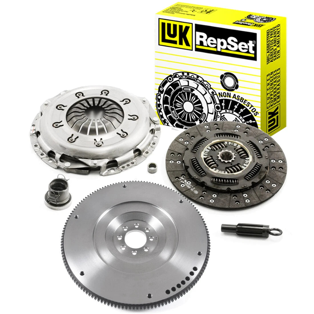 LuK 05-093 Clutch Kit with Flywheel for Dodge Ram 1500 Dakota & Mitsubishi Raider 3.7L 4.7L